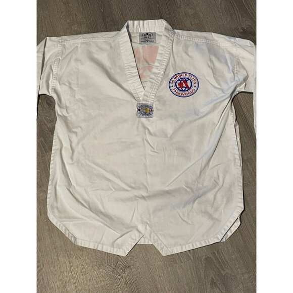 Best Sang Moo Sa Martial Arts US World Class Taekwondo uniform GI shirt adult 4 - Picture 10 of 13